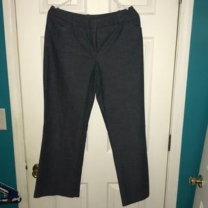 Wide leg denim